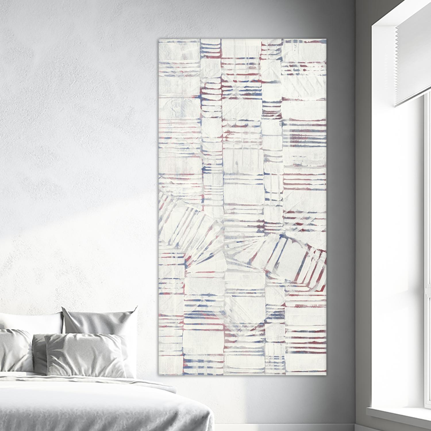 Intersection by John Burrows on GIANT ART - whites & creams geometric shapes