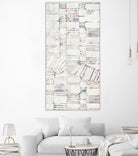 Intersection by John Burrows on GIANT ART - whites & creams geometric shapes