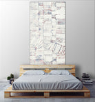 Intersection by John Burrows on GIANT ART - whites & creams geometric shapes