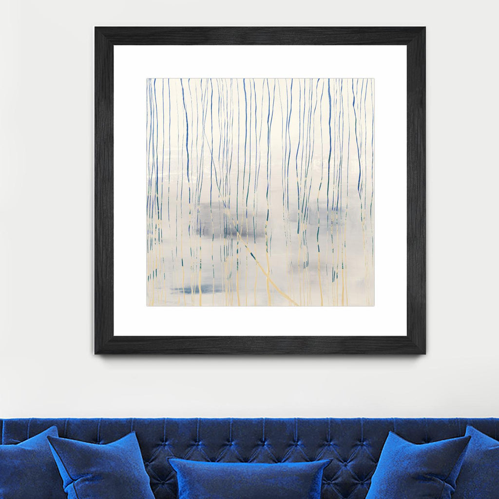 Outlier V4 by John Burrows on GIANT ART - blues abstract