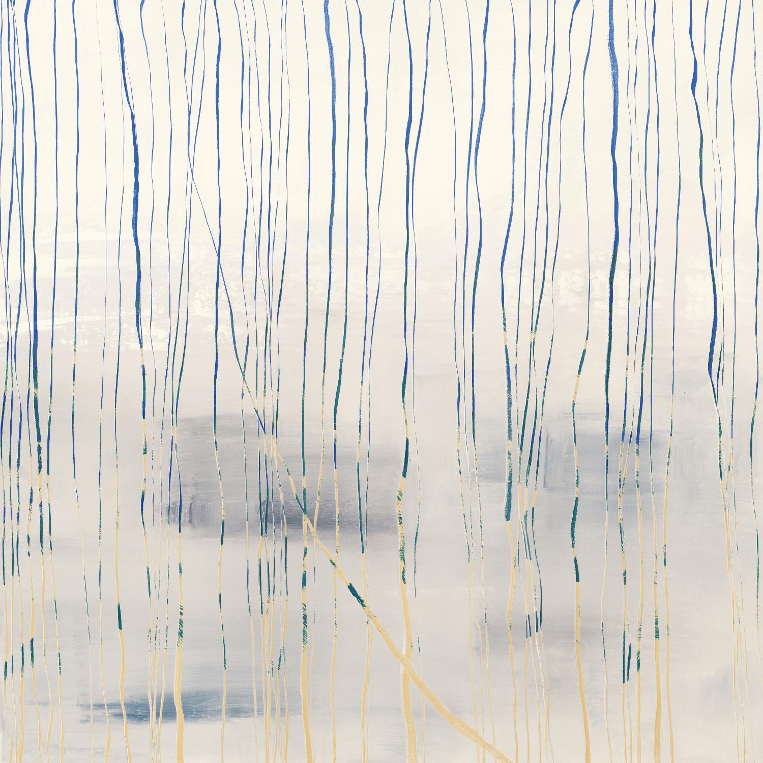 Outlier V4 de John Burrows sur GIANT ART - blues abstrait