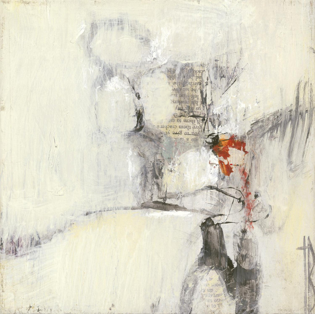 Short Stories I by Terri Burris on GIANT ART - whites & creams abstract