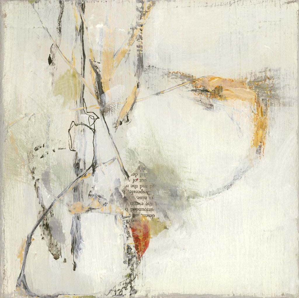 Short Stories IV by Terri Burris on GIANT ART - whites & creams abstract