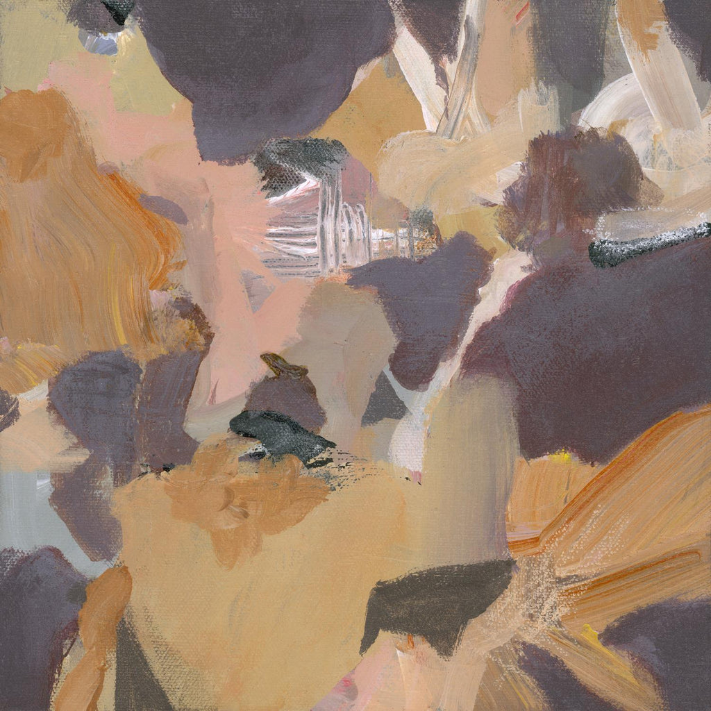 Mauve II par Terri Burris sur GIANT ART - jaune abstrait