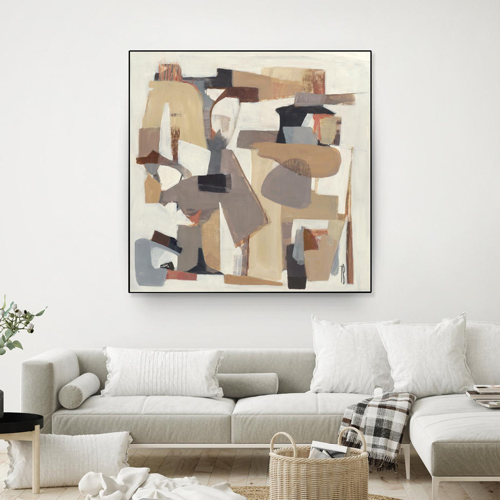 Neutrality by Terri Burris on GIANT ART - browns abstract