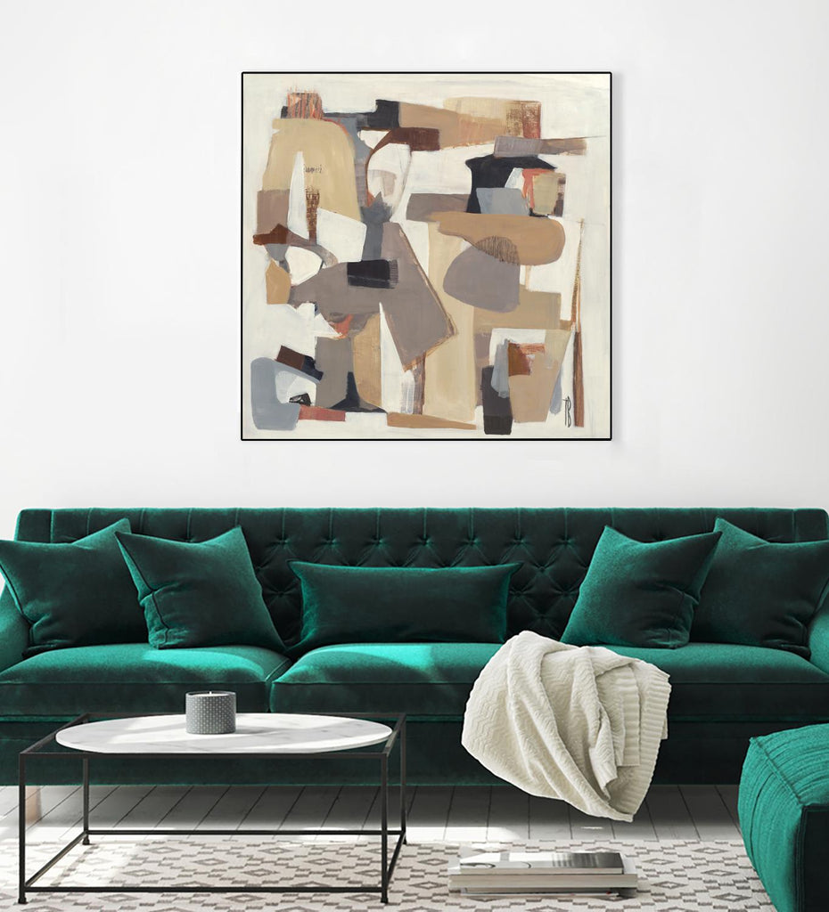 Neutrality by Terri Burris on GIANT ART - browns abstract