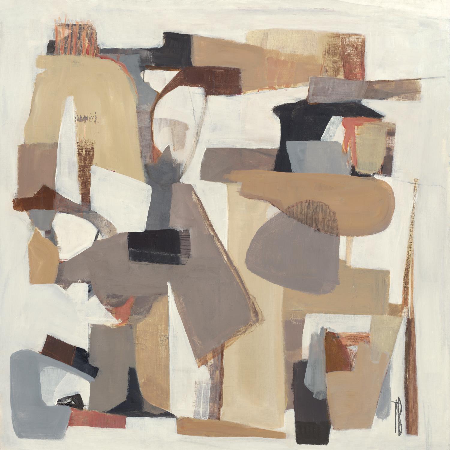 Neutrality by Terri Burris on GIANT ART - browns abstract