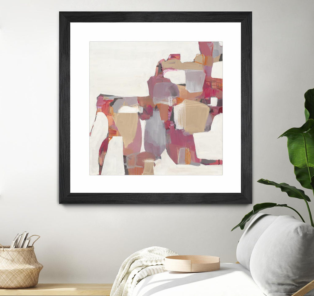 Geranium by Terri Burris on GIANT ART - pinks abstract