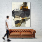 Monochrome Manta IV by Brent Foreman on GIANT ART - grays abstract