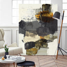 Monochrome Manta IV by Brent Foreman on GIANT ART - grays abstract