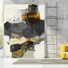 Monochrome Manta IV by Brent Foreman on GIANT ART - grays abstract