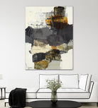 Monochrome Manta IV by Brent Foreman on GIANT ART - grays abstract