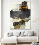 Monochrome Manta IV by Brent Foreman on GIANT ART - grays abstract