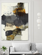 Monochrome Manta IV by Brent Foreman on GIANT ART - grays abstract