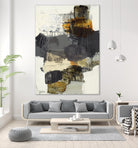 Monochrome Manta IV by Brent Foreman on GIANT ART - grays abstract