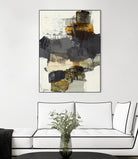 Monochrome Manta IV by Brent Foreman on GIANT ART - grays abstract