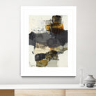 Monochrome Manta IV by Brent Foreman on GIANT ART - grays abstract