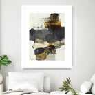 Monochrome Manta IV by Brent Foreman on GIANT ART - grays abstract