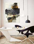 Monochrome Manta IV by Brent Foreman on GIANT ART - grays abstract