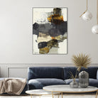 Monochrome Manta IV by Brent Foreman on GIANT ART - grays abstract