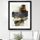 Monochrome Manta IV by Brent Foreman on GIANT ART - grays abstract