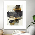 Monochrome Manta IV by Brent Foreman on GIANT ART - grays abstract