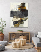 Monochrome Manta IV by Brent Foreman on GIANT ART - grays abstract