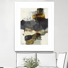 Monochrome Manta IV by Brent Foreman on GIANT ART - grays abstract