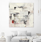 Piece Of Mind by Brent Foreman on GIANT ART - whites & creams abstract