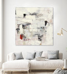 Piece Of Mind by Brent Foreman on GIANT ART - whites & creams abstract