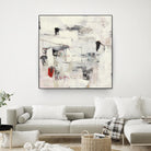 Piece Of Mind by Brent Foreman on GIANT ART - whites & creams abstract
