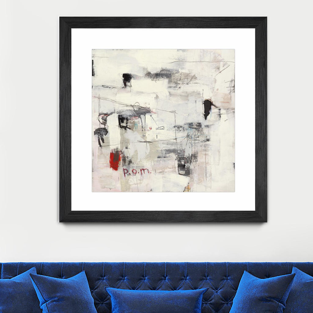 Piece Of Mind by Brent Foreman on GIANT ART - whites & creams abstract