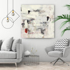 Piece Of Mind by Brent Foreman on GIANT ART - whites & creams abstract