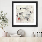 Piece Of Mind by Brent Foreman on GIANT ART - whites & creams abstract