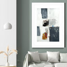 WATCH FROM THE WINDOW II by BRENT FOREMAN on GIANT ART - white abstract abstract