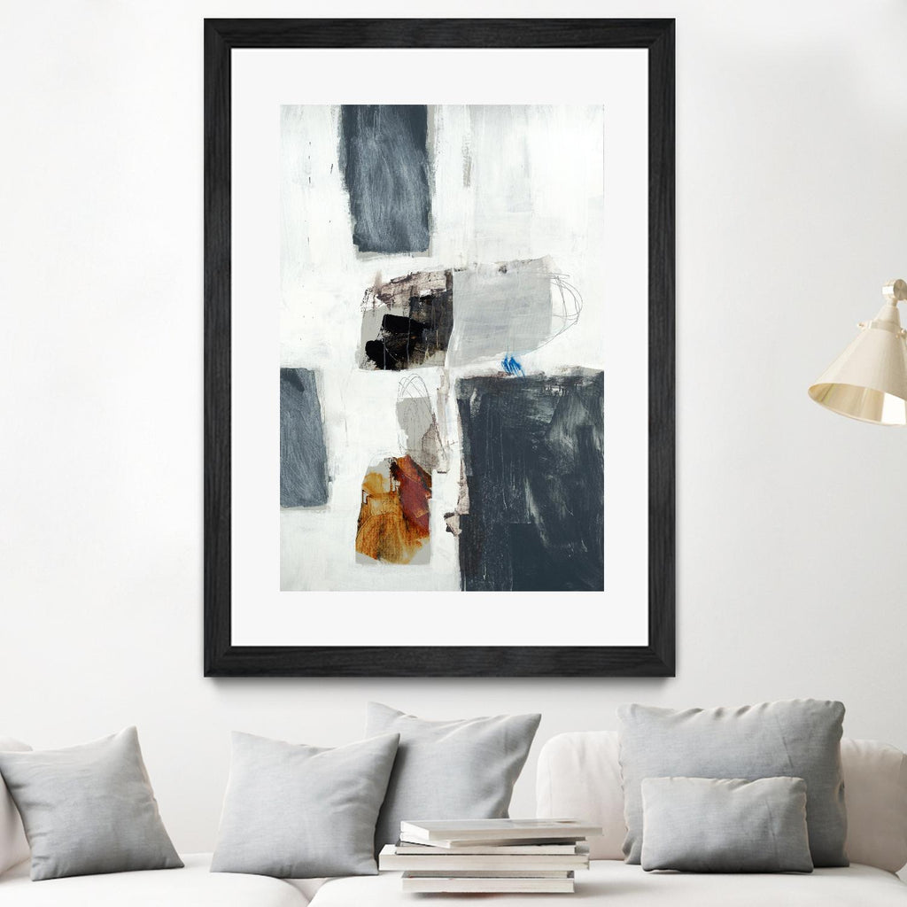 WATCH FROM THE WINDOW II by BRENT FOREMAN on GIANT ART - white abstract abstract