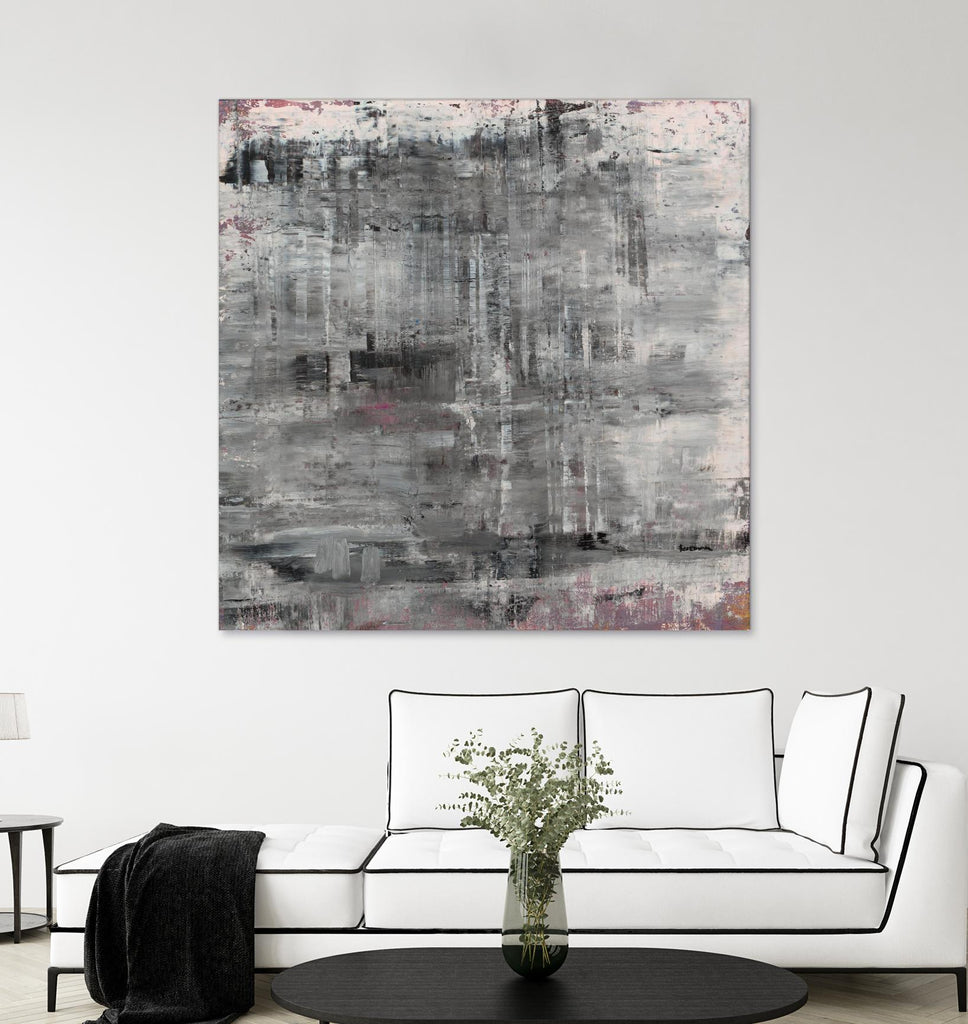 OBJEKT 411 par BRENT FOREMAN sur GIANT ART - abstraction noire abstraite