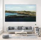 Independent Journey by Ruth Fromstein on GIANT ART - greens abstracted landscapes