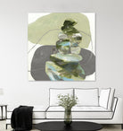 Green Cairns III by Ruth Fromstein on GIANT ART - greens organic shapes