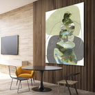 Green Cairns III by Ruth Fromstein on GIANT ART - greens organic shapes