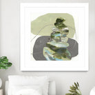 Green Cairns III by Ruth Fromstein on GIANT ART - greens organic shapes