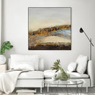 Off Road Adventure by Ruth Fromstein on GIANT ART - metallics abstract landscape abstract landscapes