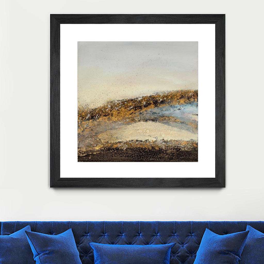 Off Road Adventure by Ruth Fromstein on GIANT ART - metallics abstract landscape abstract landscapes