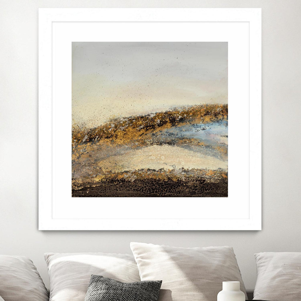 Off Road Adventure by Ruth Fromstein on GIANT ART - metallics abstract landscape abstract landscapes