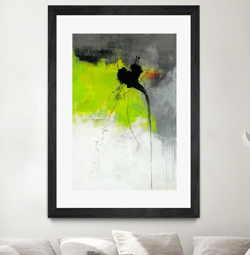 Metamorphosis by Ruth Fromstein on GIANT ART - greens abstract green