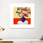 Taking In The Joy by Ruth Fromstein on GIANT ART - oranges floral bouquet