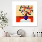 Taking In The Joy by Ruth Fromstein on GIANT ART - oranges floral bouquet