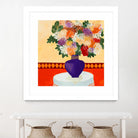 Taking In The Joy by Ruth Fromstein on GIANT ART - oranges floral bouquet