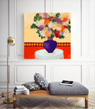 Taking In The Joy by Ruth Fromstein on GIANT ART - oranges floral bouquet