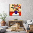 Taking In The Joy by Ruth Fromstein on GIANT ART - oranges floral bouquet